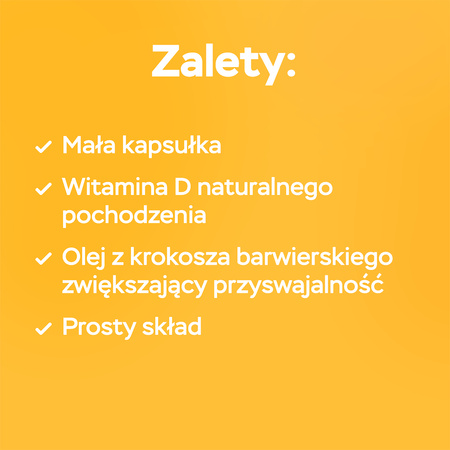 Vitrum D3 1000 kapsułki, 60 sztuk