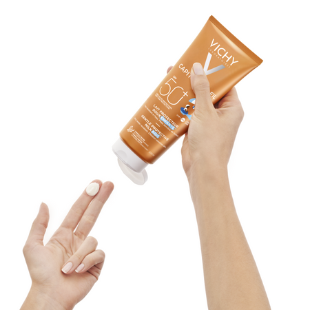 VICHY IDEAL SOLEIL Ochronne mleczko dla dzieci do twarzy i ciała SPF50+, 300ml Data ważności 2026.05.30