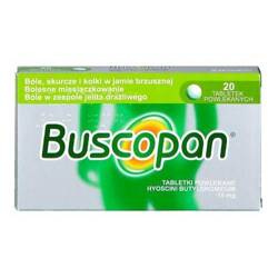 BUSCOPAN 10 mg x 20 tabletek powlekanych