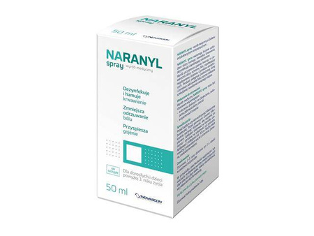 Naranyl Spray, 50 ml Data ważności 2026.03.31