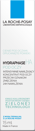 LA ROCHE-POSAY HYDRAPHASE INTENSE Krem żel pod oczy 15ml, 