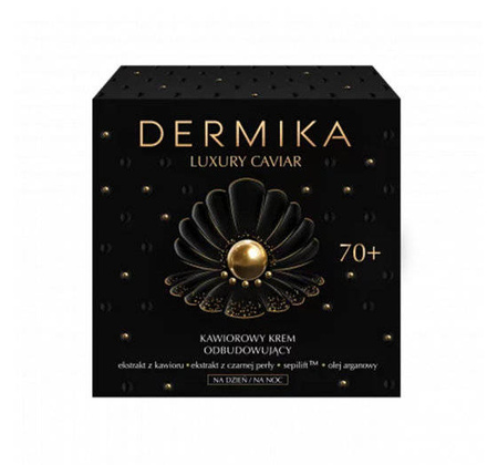 Dermika Luxury Caviar Krem odbudowujący 70+, 50ml