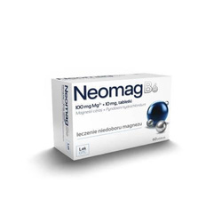 NeomagB6 tabl. 100mg+10mg 60 tabl.