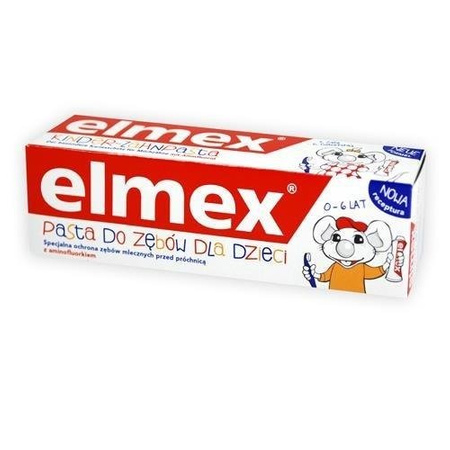 ELMEX Pasta do zębów dla dzieci do 6 lat, 50 ml