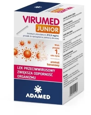 Virumed Junior, 312,5 mg/ml, proszek do sporządzania zawiesiny doustnej, 60 ml