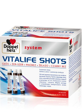 Doppelherz system VITALIFE SHOT płyn 30 amp. a 25ml
