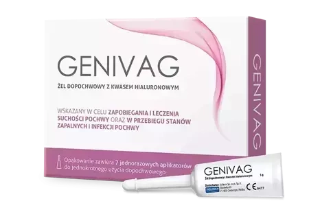 Genivag żel dopochwowy 7 aplikatorów