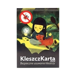 KleszczKarta -karta do usuwania kleszczy 1 sztuka