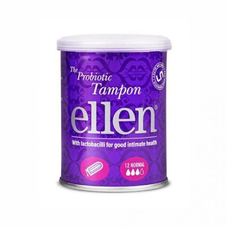 ELLEN® Tampony probiotyczne Normal 12sztuk