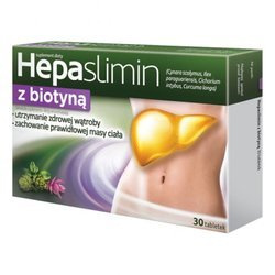 Hepaslimin z biotyną 30 tabletek