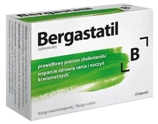 Bergastatil, 30 kapsułek 