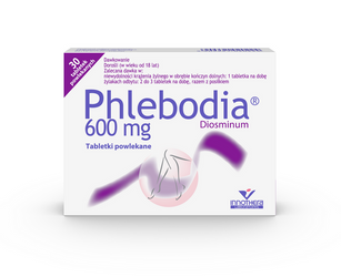 Phlebodia 600mg x 30 tabl.powl.