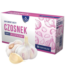 Czosnek bezzapachowy kaps. 60 kaps.