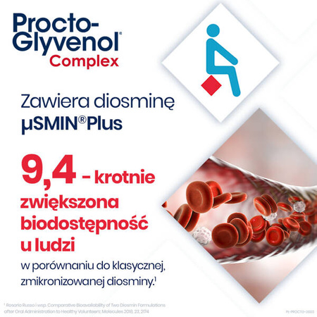 Procto-Glyvenol Complex 30 mg, 30 tabletek