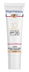 PHARMACERIS F Fluid kryjący dla skóry naczynkowej 10 SPF20, 30ml