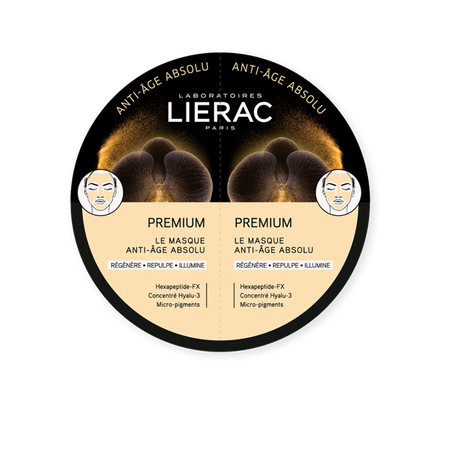 LIERAC PREMIUM Maska Absolutne Działanie Anti-anging 2*6ml