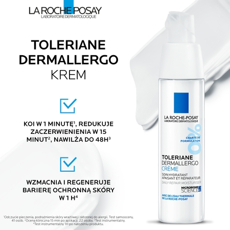 LA ROCHE-POSAY Toleriane Dermallergo Krem 40ml