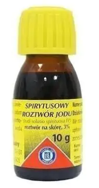 Spirytusowy roztwór jodu roztwór na skórę, 10g