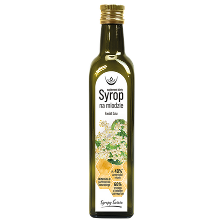 Syrop na miodzie Kwiat Bzu 250 ml 