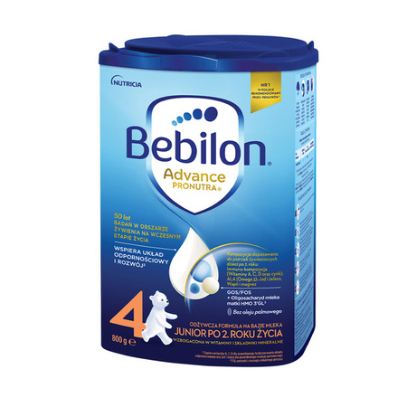 Bebilon 4 Advance Pronutra, 800 g  Data waznosci 2025,12,11