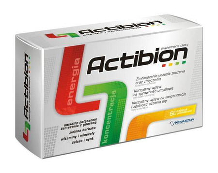 Actibion tabletki powlekane, 60 tabletek