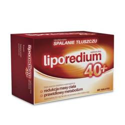 Liporedium 40+, 60 tabletek