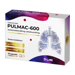 Pulmac-600, 10 kapsułek