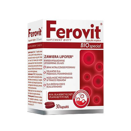 Ferovit Bio Special 30 kapsułek 