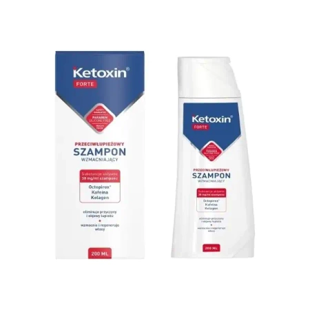 Ketoxin Forte Szampon przeciwłupieżowy wzmacniający 200 ml