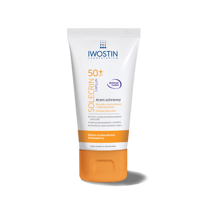 IWOSTIN SOLECRIN CAPILLIN Krem SPF50+ 50ml