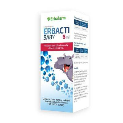 Erbacti Baby zawiesina, 5 ml