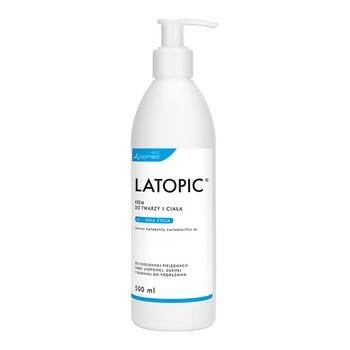 Latopic krem do twarzy 500ml, data ważności 2023/10