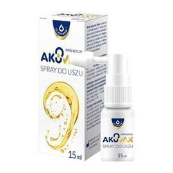 AKUVAX spray do uszu 15 ml