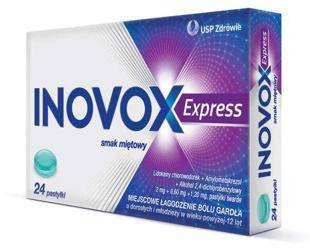 Inovox Express  sm.miętowym pastyl.*24