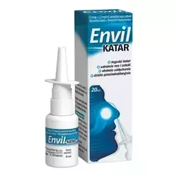 Envil katar, aerozol do nosa 1,5g+2,5mg/ml, 20ml