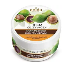 ANIDA Krem odżywczy, wosk pszczeli i olej makadamia, 125 ml