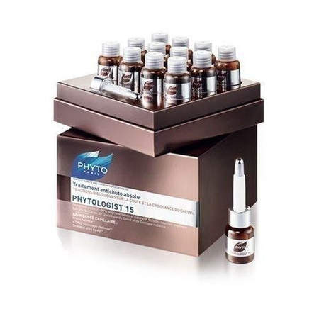PHYTO PHYTOLOGIST 15 Kuracja przeciw wypadaniu włosów 12amp