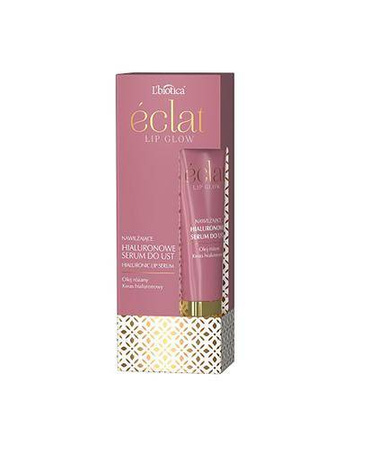 L'BIOTICA ECLAT Lip Glow Serum do ust hialuronowe 15ml
