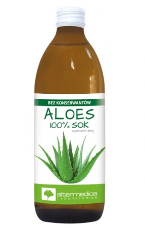 Alter Medica Aloes Sok z aloesu, 500 ml