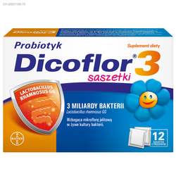 Dicoflor 3, proszek, 12 saszetek