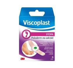 Viscoplast Plastry na odciski z kwasem salicylowym, 6 sztuk