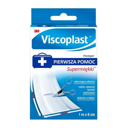 Plaster VISCOPLAST  PRESTOPOR 1m x 8cm 