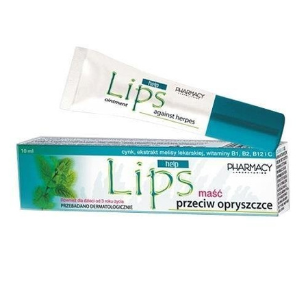 Lips Help maść na opryszczkę maść, 10 ml