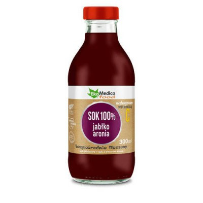 Jabłko aronia sok 300 ml Ekamedika