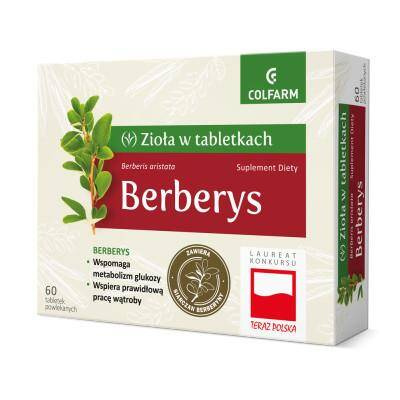 Colfarm Berberys, 60 tabletek