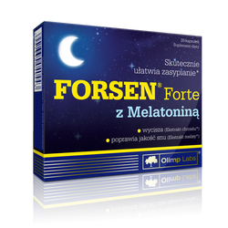 Olimp Forsen Forte z melatoniną, 30 kapsułek