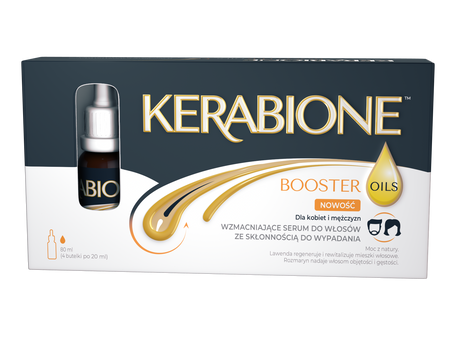 KERABIONE BOOSTER OILS Serum wzmacniające 80ml