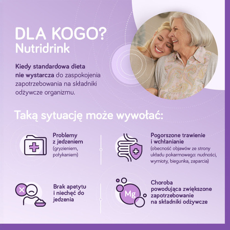 Nutridrink o smaku truskawkowym 4x125 ml  Data waznosci 2025,10.30