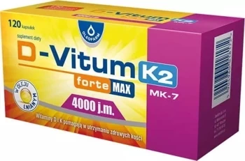 D-Vitum 4000 j.m.K2 MK7 Omega-3 kapsułki miękkie 40