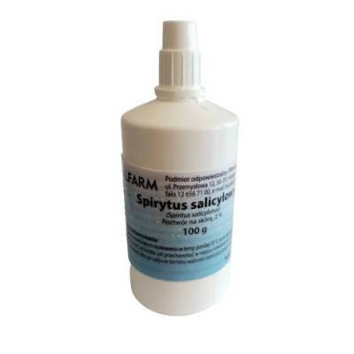 Spirytus salicylowy roztwór na skórę 2%, 100g